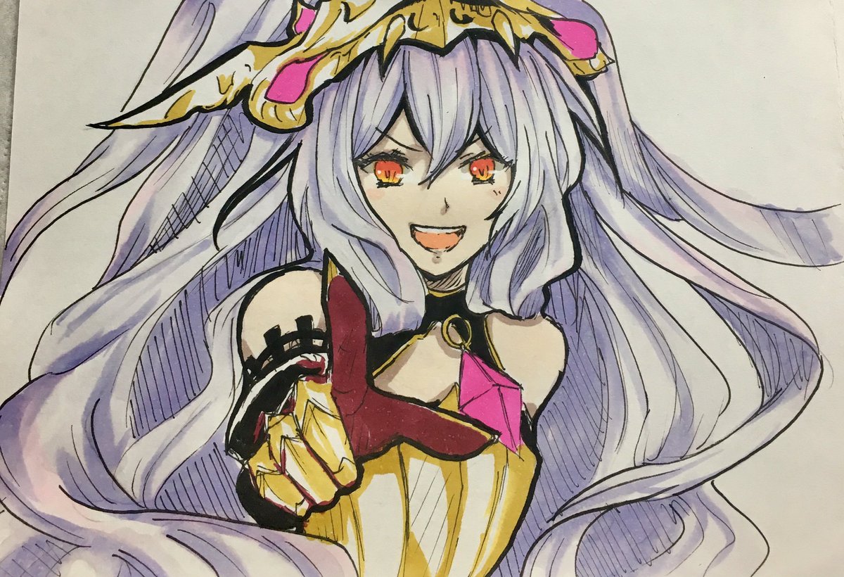 かひか グラブルで日頃お世話になってる人描きました シルヴァさん 光属性の方は初日からお世話になってます 水も大活躍 メドゥ子 レゾナンスで来た 土パの要 カウンターつょい