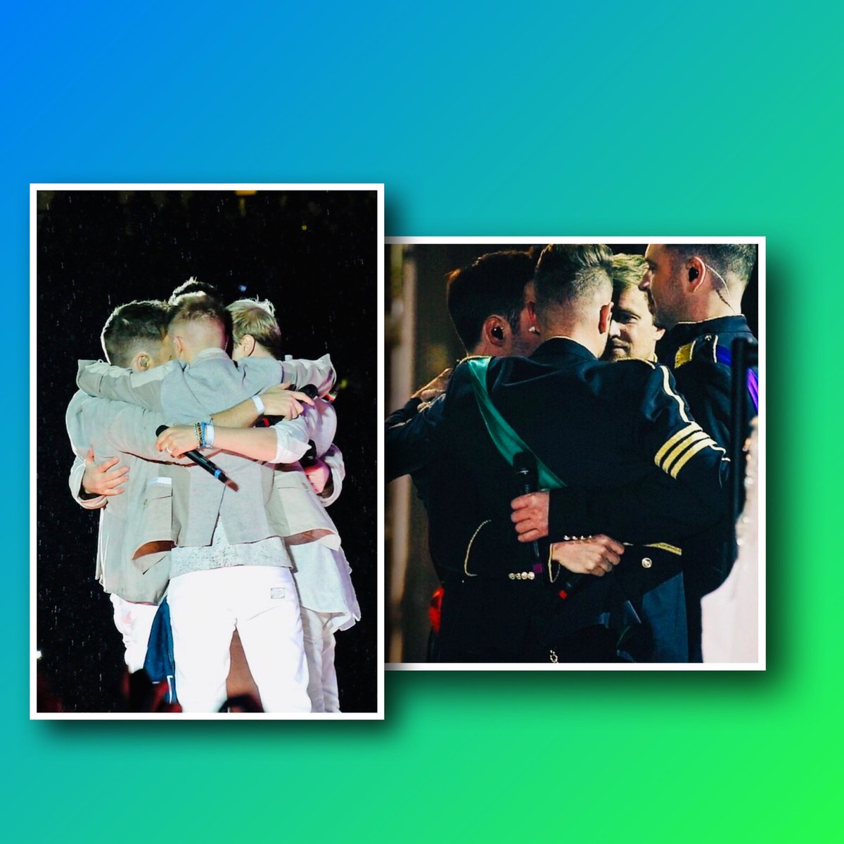NickyByrne's tweet photo. 7years ago today(on left) our FAREWELL TOUR Croke Park 2012 -
Now (on right) THE TWENTY TOUR 2019
🎙🎙🎙🎙 https://t.co/k2Y0gYTt5G