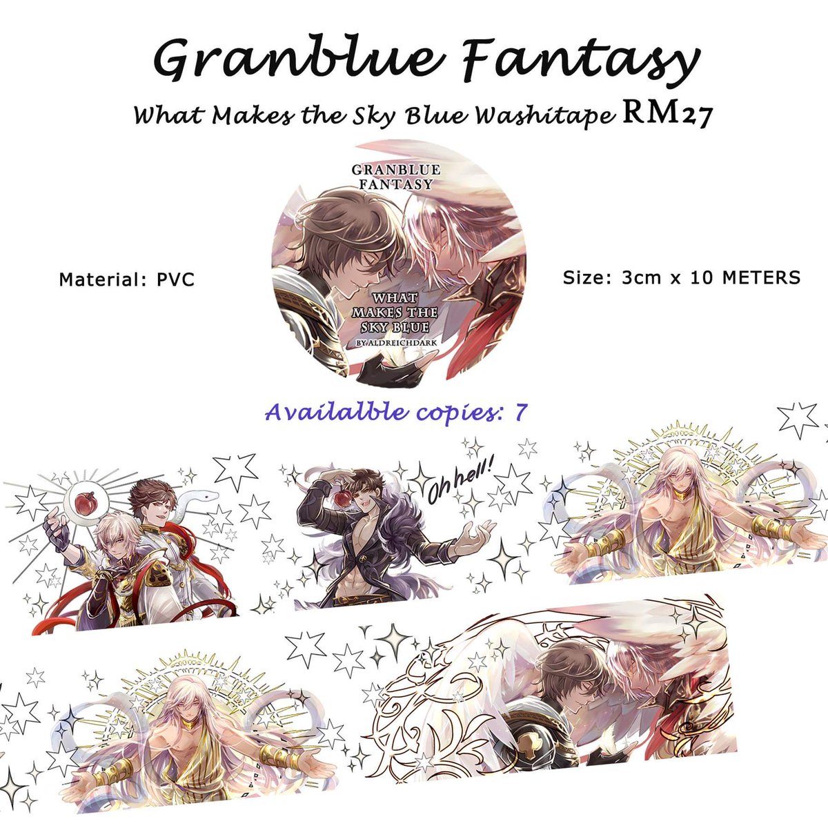 aldreichd's tweet photo. Local Malaysian mail orders are up at my FB page! (Part 1/10)
https://t.co/gSnAfH6AO0
I think it's easier if you pm my page to order^^;;;
For overseas,plz head to my online shop^-^~
https://t.co/KO688BEka2
#fgo #fate #gilkidu #dgrayman #Dグレ #グランブルー #wmtsb3 #washitape https://t.co/NDfIOxA3oz