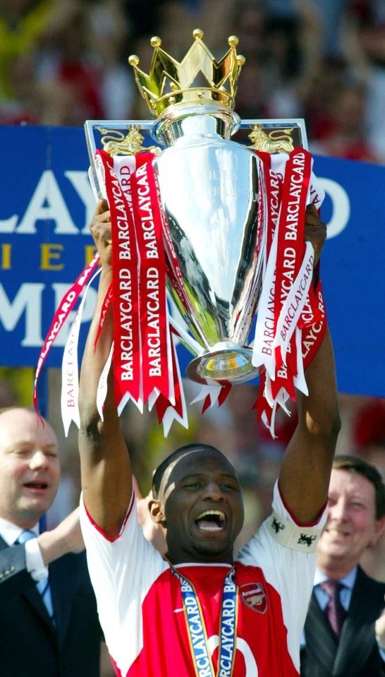 Happy birthday patrick vieira. Captain of the 