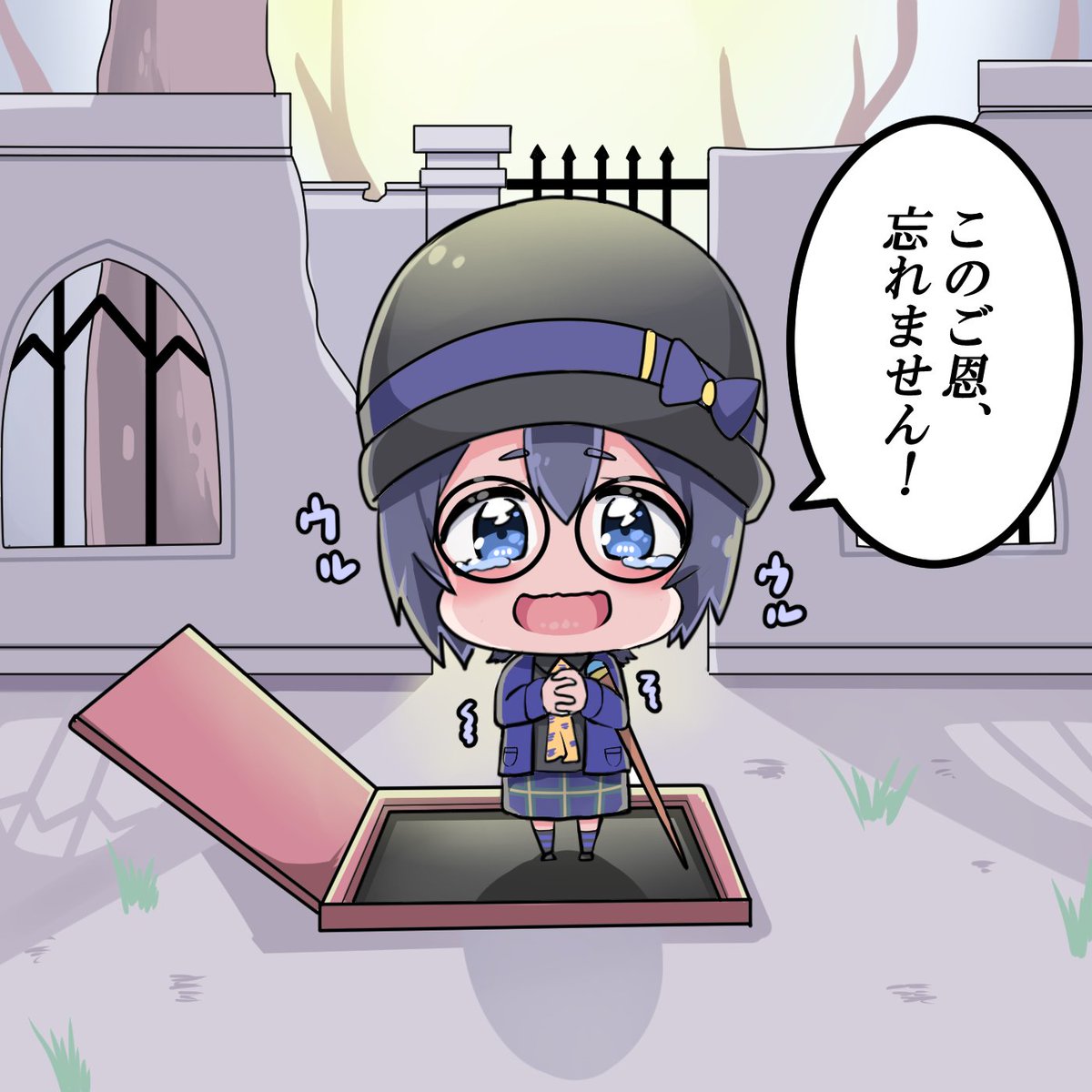 ひろ Identityvイラスト 第5人格イラスト 優鬼に感謝の心眼ちゃん