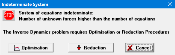 Biomech_Toolbox's tweet photo. Indeterminate systems in Inverse Dynamics &amp; Optimisation with the @Biomech_Toolbox : if there are >1 unknown forces in the FBD (Force label exists but Magnitude=0) then you must use Reduction or Optimisation to solve the indeterminate system since no of unknowns>no of equations. https://t.co/YCSUsurDM5