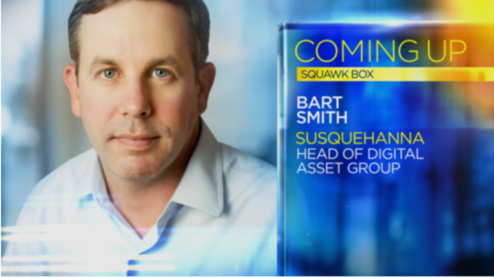 Squawk Box On Twitter Crypto King Bart Smith Of Susquehanna Will Join Joesquawk Monday In The 6am Hour To Talk Btc Tweet Us Your Questions If They Re Nice We Might Answer Them