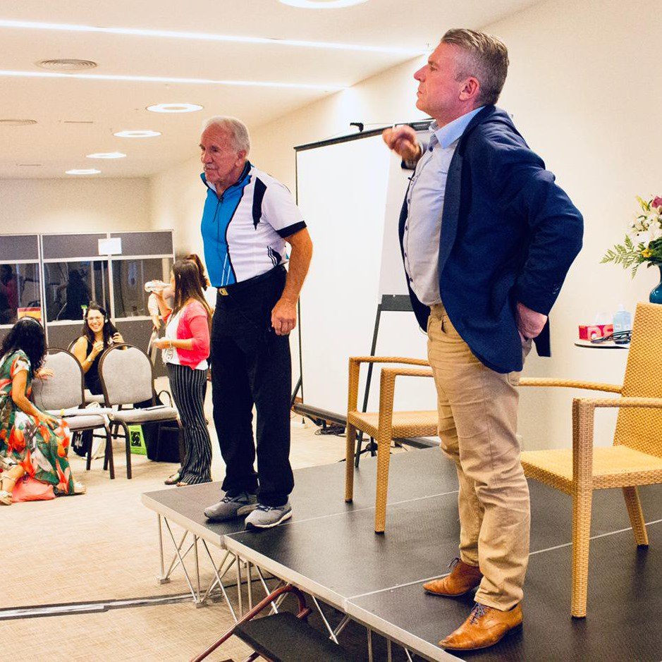 NLPAcademy's tweet photo. Are you ready to identify and overcome limitations and obstacles in your day to day life? 👏🙌

Join John Grinder and Michael Carroll in Colombia 16th-18th August for this life-changing seminar: https://t.co/cYLq3oH8QQ 🇨🇴

#NLPAcademy #NewCodeNLP #JohnGrinder #MichaelCarroll https://t.co/cktIs897fZ