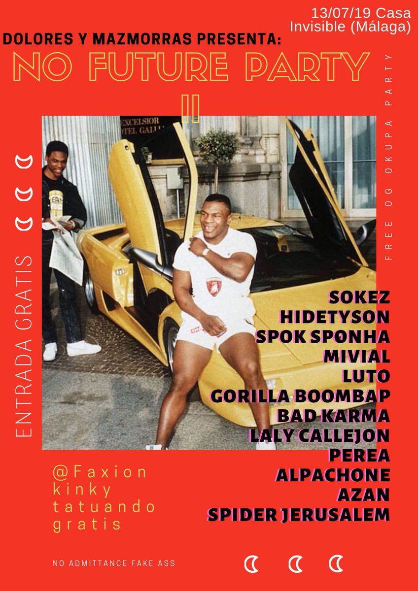 13 de Julio en Málaga. FREE