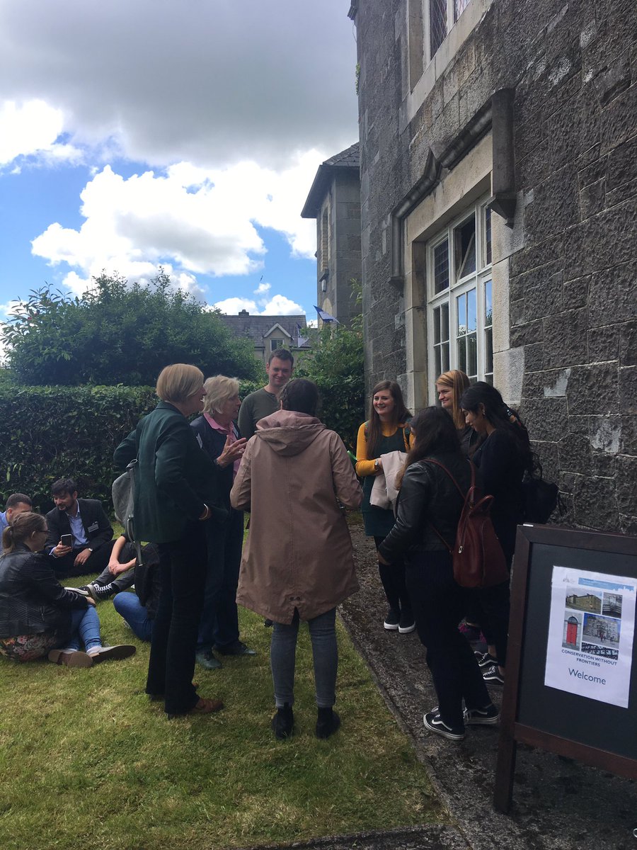 ulsterahs's tweet photo. Dr Edward McParland at the summation of #ConservationWithoutFrontiers. 4/4
-Conservation can be hard work, but it also has to be fun. At #CWF19, we’ve had fun;
-the future ‘belongs to the young’. https://t.co/EhrPi57DDU