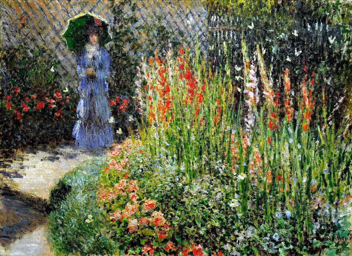 #Art #ArtLovers Claude Monet 'Gladioli'(1876)
Buona domenica ☀️ #summerinart
@karmendida @albertopetro2 @PasqualeTotaro @GerberArancio @LunaLeso @dianadep1 @scastaldi9 @redne2013 @lagatta4739 @archivetro @artmajcar @fra852 @smarucci461 @javiango @BPerrionni @angelicadisogno