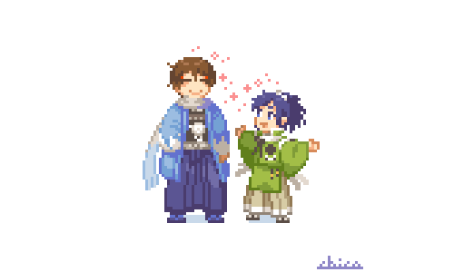 同田貫正国推しによる同田貫正国推しのための同田貫正国 腰痛のイラスト