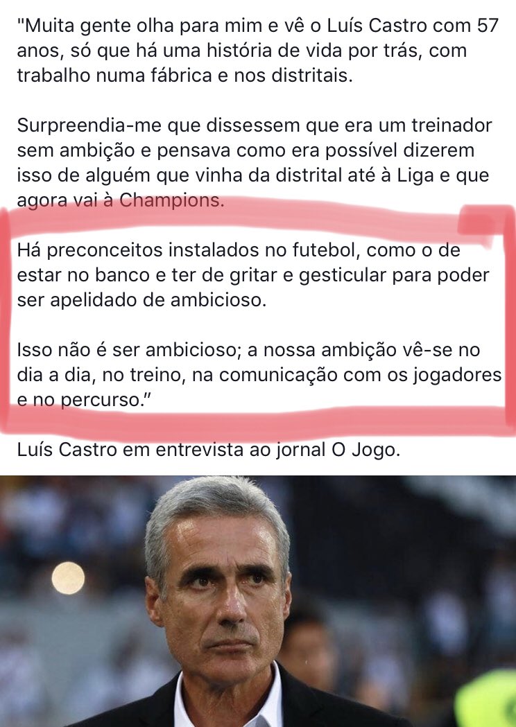 Desmistificando!.... 
Treinadores “Joystick”