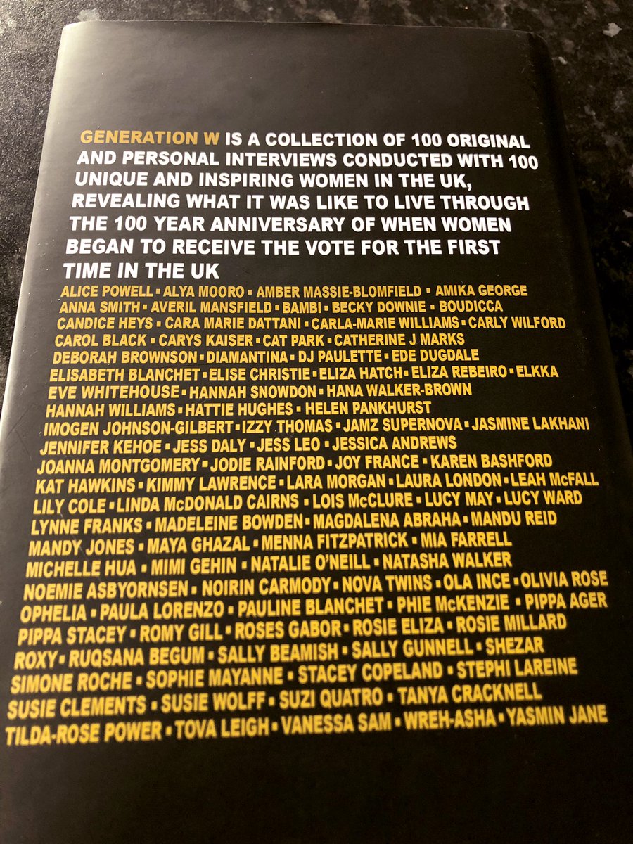 McClureLois's tweet photo. Well this is pretty surreal... I’m in a book 🙈 so grateful to be in this with 99 amazing other women. You can order a copy here - https://t.co/AdFFxq0sl4 #GenerationW #WeCan https://t.co/QAG0LTcf1s