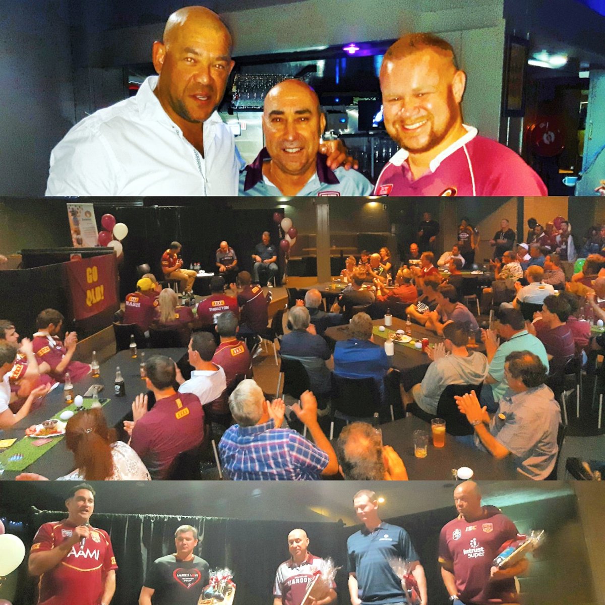 TownsvilleSPN's tweet photo. #MateSpace Expanded
100+Men gathered for postive change...Huge shout out to @BurdekinSC courageously hosting a postive #MensHealth Event in the 3 hours before kick off. Speakers incl. our TSPN Chair, on supporting friend,family, self care & how to galvanise your life. #Burdekin https://t.co/79KRgs2QXV