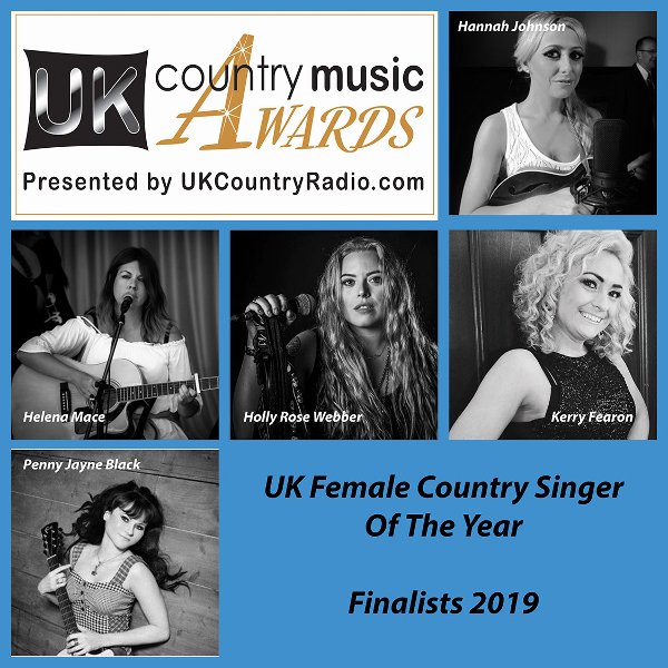 Congratulations to the finalists for UK Female Country Singer Of The Year: @HJBROKENHEARTS @HelenaMace @misshollywebber @FearonKerry @PennyJayneBlack