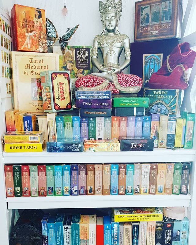 gaynorcarrillo's tweet image. And the collection continues to grow 💜💙💜💙💜💙💜
#tarotcollection #tarotreadings #tarotbiztips #talkingtarot #tarotbusiness #tarotlover #tarotreadersofig #tarotistaprofesional #tarotbiz #tarotbenidorm #tarot #tarotcoaching #sensingspirittalkingtarot … instagram.com/p/BzDWZzjiFi0/