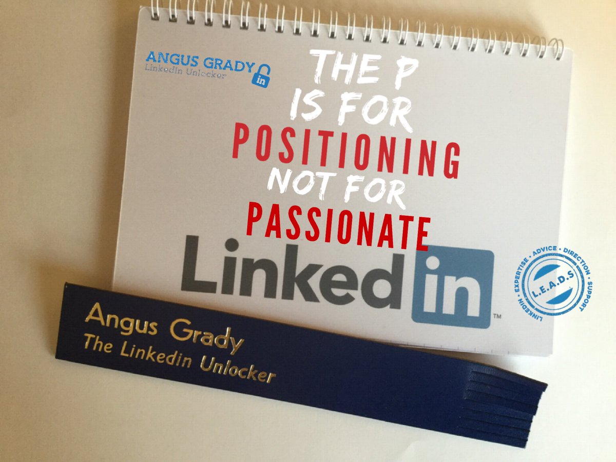 Angus Grady, THE LinkedIn unlocker