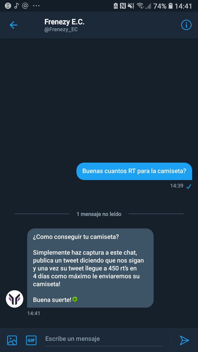 xShibaru's tweet photo. Seguir a @Frenezy_EC 

Nunca pido RT's pero ayudarme a conseguir ka camiseta https://t.co/8vc3eSXRxF