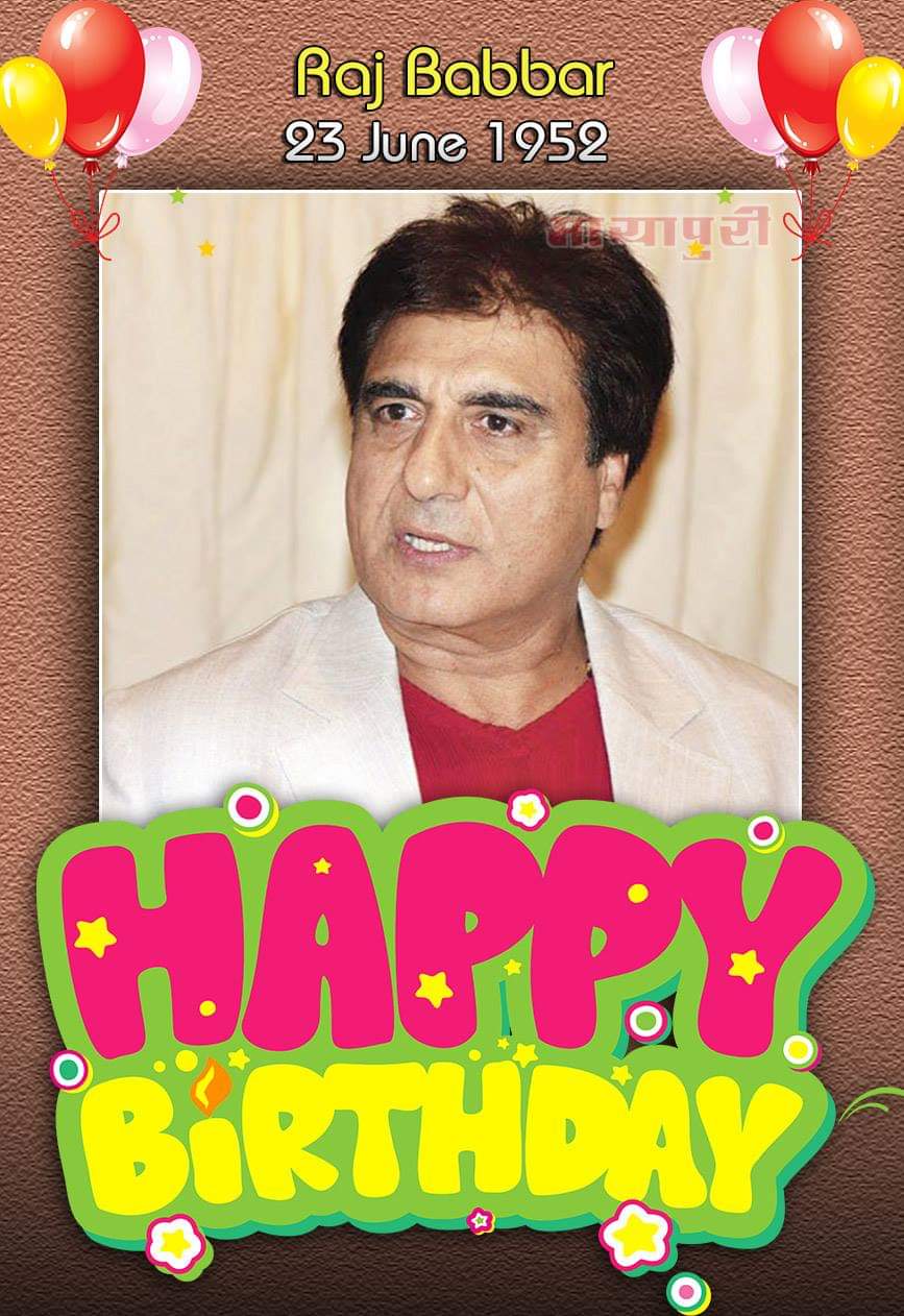  Happy birthday raj Babbar ji 
Good health and long life Allah bless you 