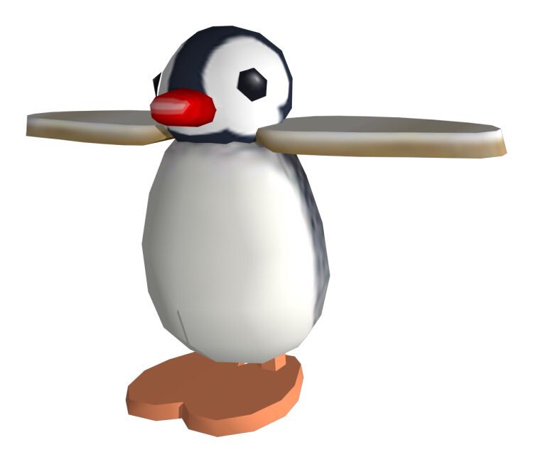 Animal making T pose 