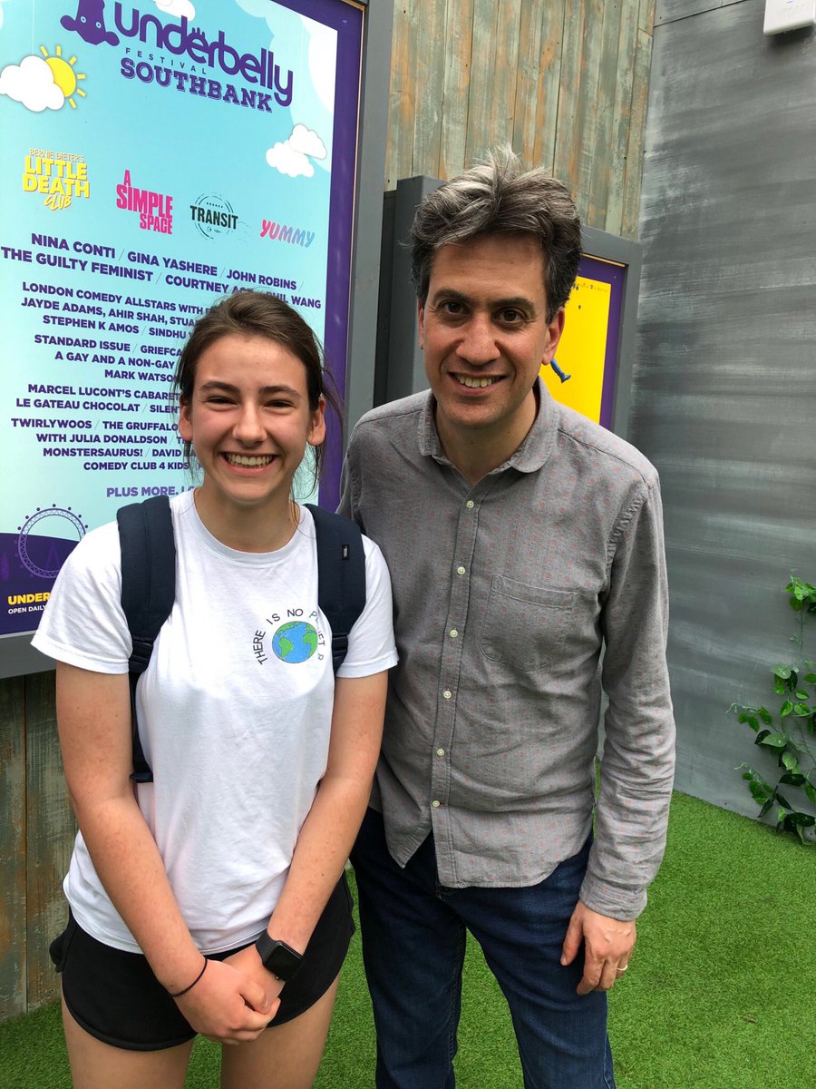 That_One_Gabi's tweet photo. My reason to be cheerful today was meeting Ed Miliband after 4 years of being a fan. Had a lovely chat with him. 10/10 would recommend he’s a great guy 👍🏻
#cheerfullive https://t.co/qehYBtHpUk