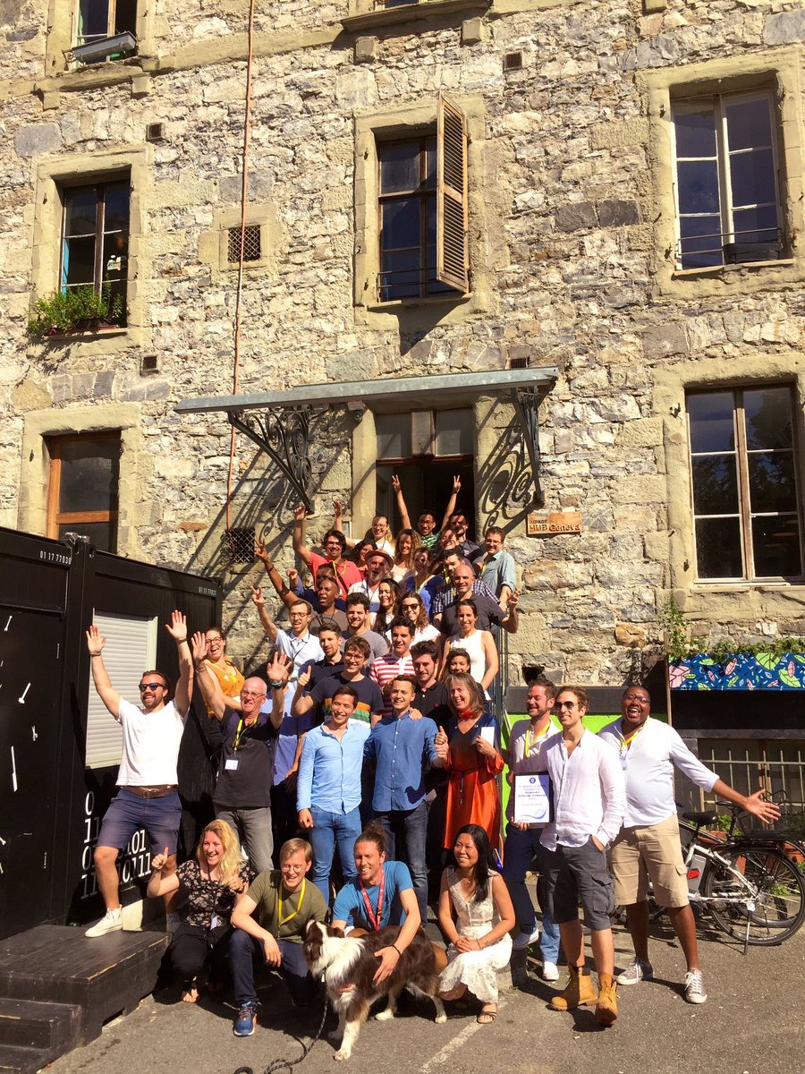 CphSW's tweet image. Startup Weekend Copenhagen team #CPHSW is in Geneva today 🇨🇭 Impact entrepreneurship is taking over Switzerland and we are here to meet next impact startups. Hello from Jay @Jernej and Susana &amp;amp; Lorenzo from impact accelerator at Hatch Colab  👋🏻🌱