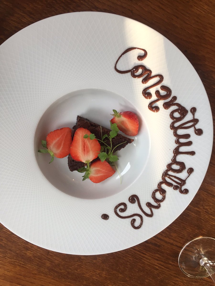 Celebration meal yesterday at <a href="/Starinnthecity/">Star Inn The City</a> with <a href="/Hallard80/">Amanda Hallard</a> Food and service were brilliant. Our waiter Charlie couldn’t have been more helpful, thank you so much for a perfect end to a perfect day 💍