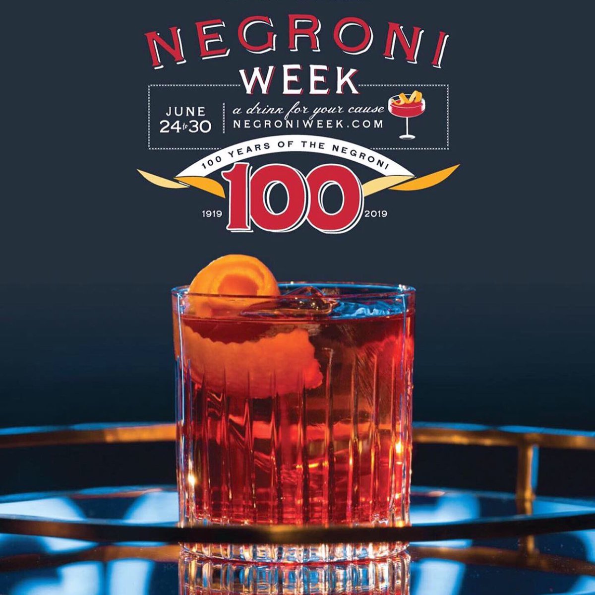 Only thing better than a Negroni is a NC Negroni 😍 

Cheers to @conniptiongin Negronis this week @hummingbirdral <a href="/FoundationBar/">FOUNDATION</a> <a href="/sidebarnc/">SideBarNC</a> @hawthorneandwood &amp; @DashiRamen 👏 

Supporting @donorschoose 🙏 

#negroniweek #negroni #conniptiongin #gincocktail #imbibe