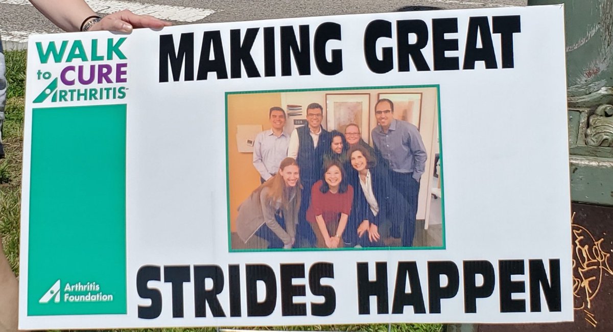 MGH_MSUS's tweet photo. Making Great strides Happen MGH rheumatology team walking to cure #arthritis #arthritiswalk @ArthritisFdn @MassGeneralMDs #rheumatology #somedocs #osteoarthritis #psoriaticarthritis #rheumatoidarthritis #pain https://t.co/xmgLBjCgpV