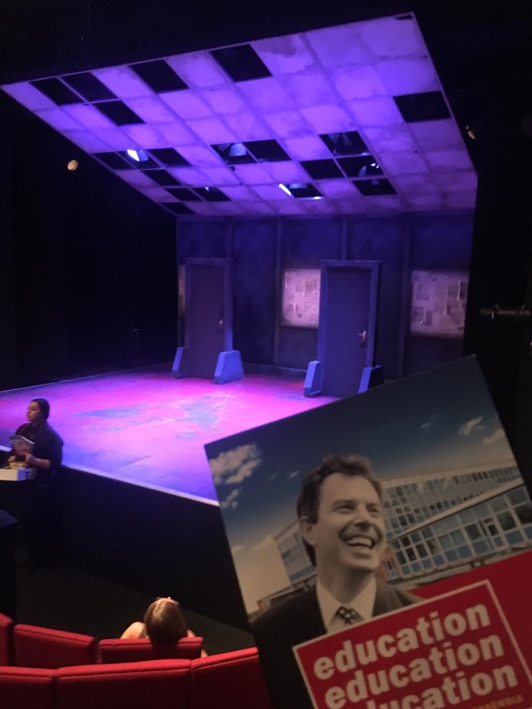 Thank you <a href="/WardrobEnsemble/">The Wardrobe Ensemble</a>  for the best evening last night watching <a href="/eduplaylondon/">Education Education Education</a>, just so funny, moving, relevant and clever. Could not stop laughing throughout and came away so inspired ✨🎭