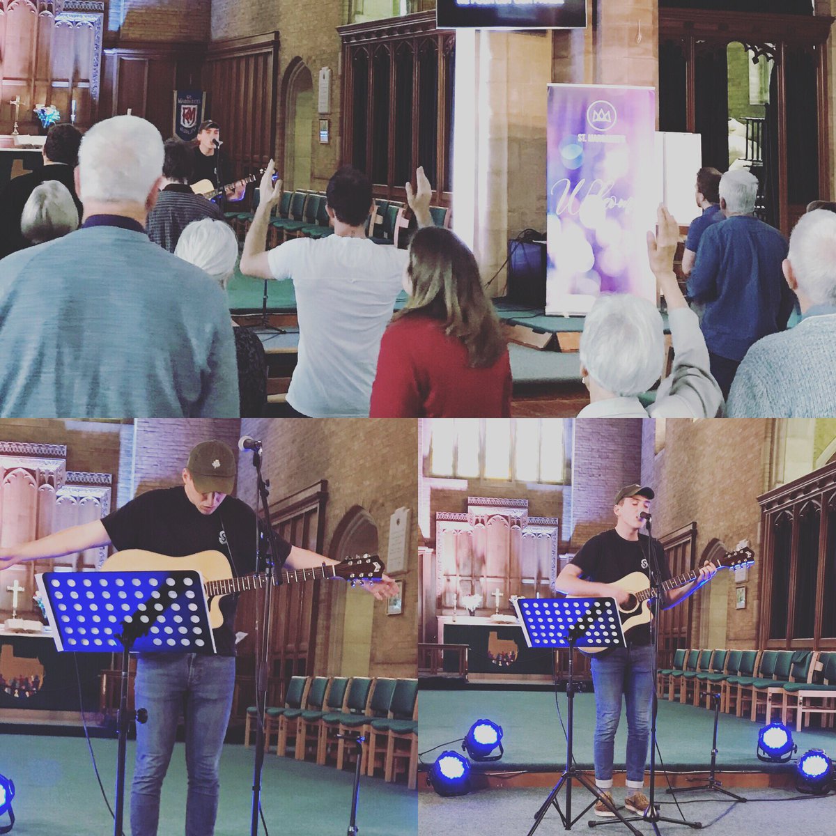 Wonderful worship tonight at the 6pm ... WE LOVE GOD’S PRESENCE <a href="/stmnotts/">St Margarets Nottingham</a> #takeusdeeper #morelord