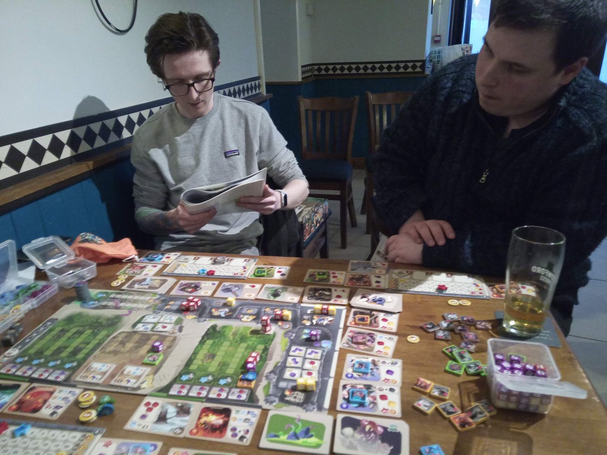 NottsBoardgame's tweet photo. Nottingham Board Gaming Night Tuesday @VatandFiddle Pub, Tuesday Night 6:30 onwards https://t.co/cqYiEYV9WE
#Nottinghamboardandwargameclub #Notts #NG1 #Ng2 #eventsinNotts @LeftLionComm @things_to_do #boardgames #Boardgaming #Nottsgaming #Nottinghamgames https://t.co/2be0RtJUFh