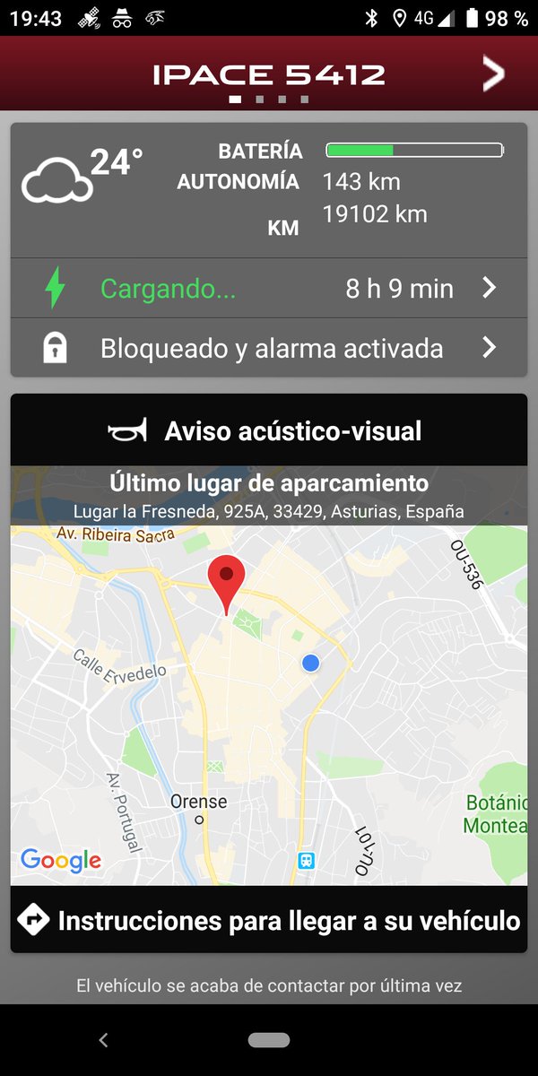 Electric Challenge (@elechallenge) on Twitter photo Y desde una localización no tan secreta d #Ourense <a href="/DeputacionOU/">Deputación de Ourense</a>
q por cierto está fatal de puntos de recarga, ya he sobrepasado la barrera d los 19.000 km de ruta continuada x toda 🇪🇦 en vehículo eléctrico, muy cerquita ya d los 20.000. El gatito no parece cansado pero yo sí 🥴 Y desde una localización no tan secreta d #Ourense <a href="/DeputacionOU/">Deputación de Ourense</a>
q por cierto está fatal de puntos de recarga, ya he sobrepasado la barrera d los 19.000 km de ruta continuada x toda 🇪🇦 en vehículo eléctrico, muy cerquita ya d los 20.000. El gatito no parece cansado pero yo sí 🥴