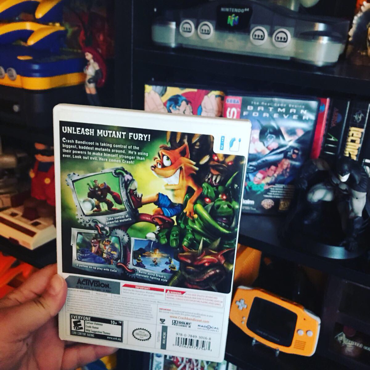 GamerAhmer's tweet photo. Shout out to @highwaytokell for the awesome deal on this game! Can’t wait to play this one! Can’t believe I’ve missed out on this #game ! #crashbandicoot #mindovermutant #crashmindovermutant #activision #crash #videogames #collection #gameroom #gamergirl #gamer #gamerahmer https://t.co/LhZlIhb2ea