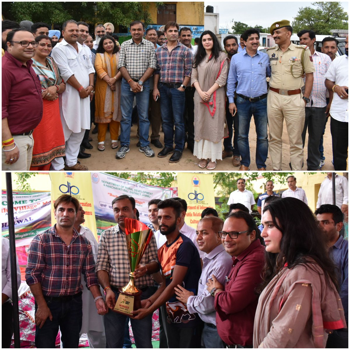 AijazQaiser's tweet photo. Organised a block level mela on the close of #back2village in Bhalwal. Meritorious students, eminent sportsmen and baby kits under #bpbb were distributed by @dcjammuofficial @Rameshkumarias
Folk songs by the artists of @diprjk stole the show
@kansalrohit69
@dwivedimk_ias https://t.co/fx5z10HwPG