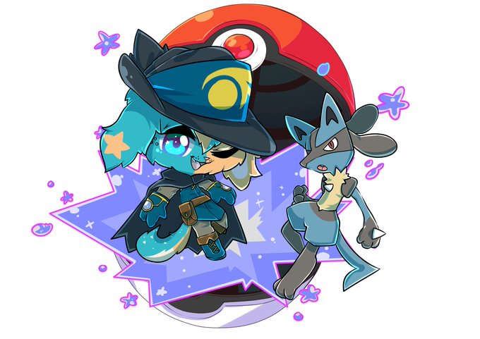 PLDH on X: Cynthia and a Shiny Lucario by Yusuke Ohmura!    / X