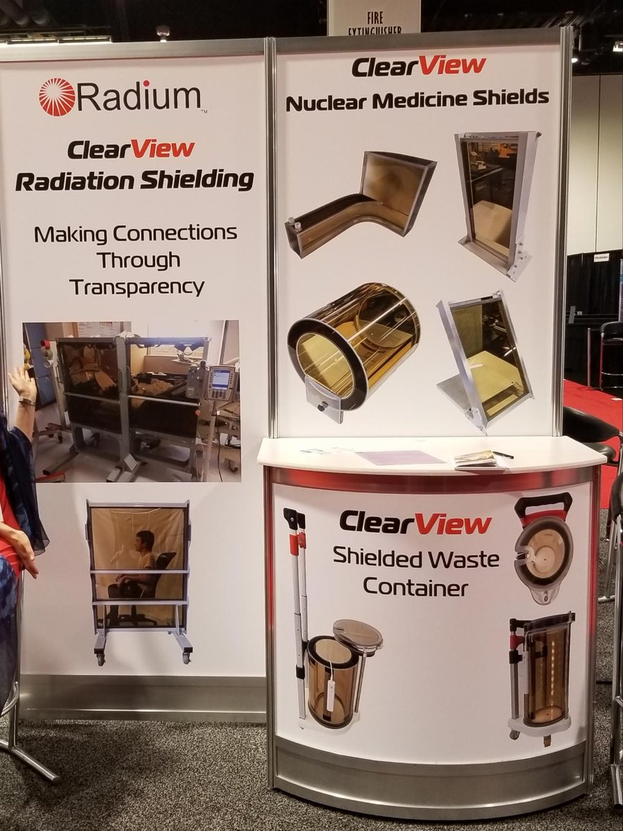 Visit us at SB 12 in #SNMMI 2019 meeting at Anaheim, CA and discuss how <a href="/ClearRadShield/">ClearView Radiation Shielding</a> Radiation Shielding can help incorporate transparency and eliminate using lead (Pb) based products. #radiation #shielding #nuclear #medicine <a href="/SNM_MI/">SNMMI</a>
