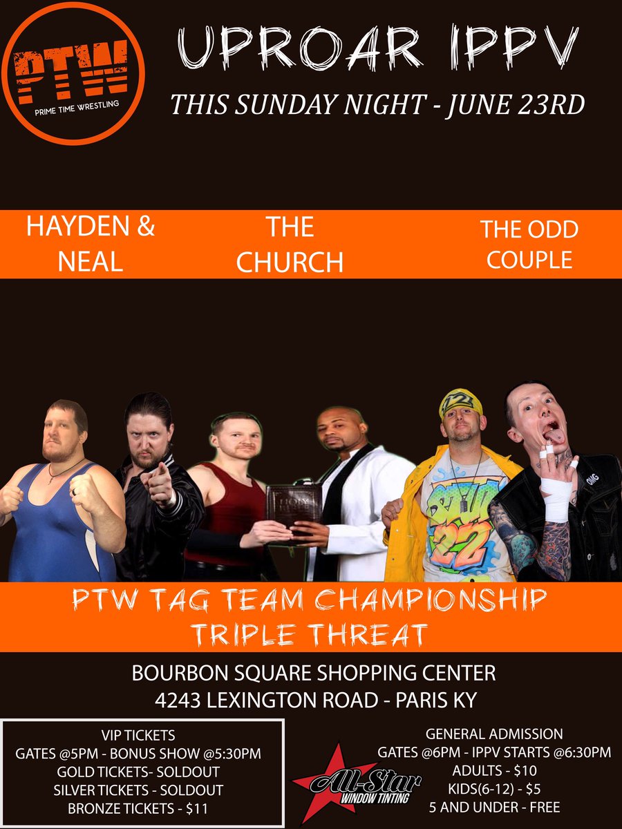alexhayd's tweet photo. Tonight we free the @PTWrestling Proud from the corruption of the Church and the Delusions of a old man who thinks he’s a 22 year old stud and delivery our justice #haydenandneal #futuretagteamchampions #uproar #UproarIPPV #BackTheBlue https://t.co/qJmh5V9sic