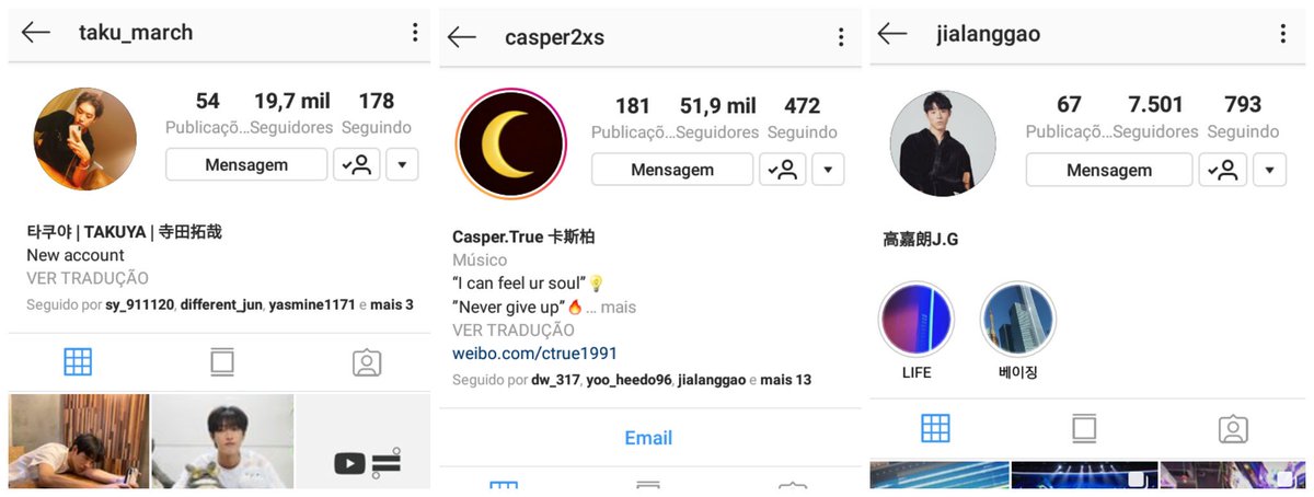 Cg_CandyBr's tweet photo. ♡⃕ Ex- Membros|Conta Pessoal...💌

        ﹫taku_march
                       ﹫casper2xs 
                                 ﹫jialanggao https://t.co/iGYTTCx0n0