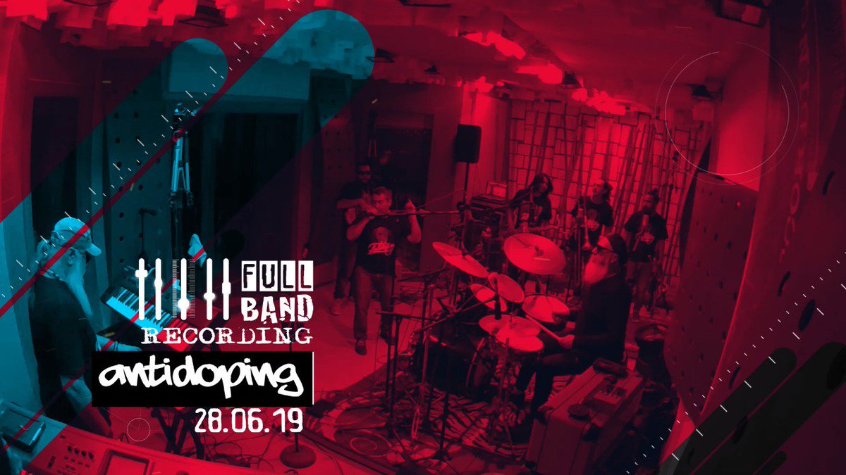 .No te pierdas el estreno de la sesión de Full Band Recording de Antidoping por nuestro canal de Youtube el próximo 28 de junio 2019 en punto de las 5PM.
Activa el recordatorio y Suscríbete: bit.ly/2FmyKXR