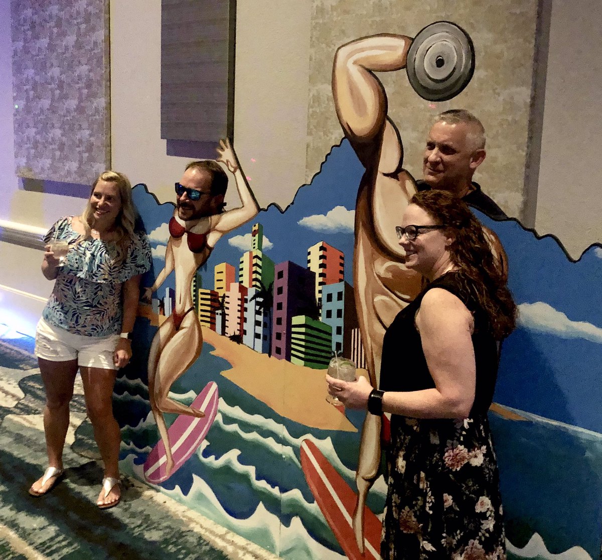 ASRT's tweet photo. Thanks for a totally rad time last night at ASRT Foundation’s Surfin’ in Paradise event! #ASRT19 #OnlyAtASRT https://t.co/lUx8Bq9vYZ