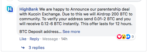 HighBank tweet media