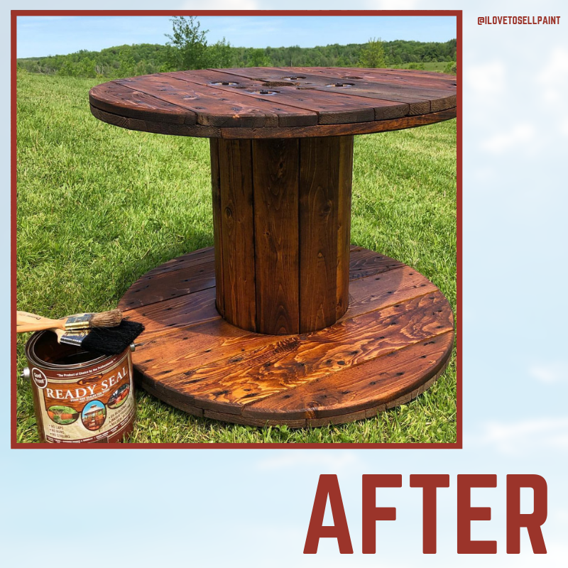 ReadySealinc's tweet photo. Repurposed and stained to perfection. 🙌
📸: Tina Louise Cushman, Urbanik’s Paint, @ilovetosellpaint
#repost #readyseal #diy #deck #stainingproject #deck #table #woodstain #trash #treasure #houseideas #pinterestproject #paintstorelife #urbanikspaint #repurpose #revamp #stain https://t.co/7RXlVGcCFR