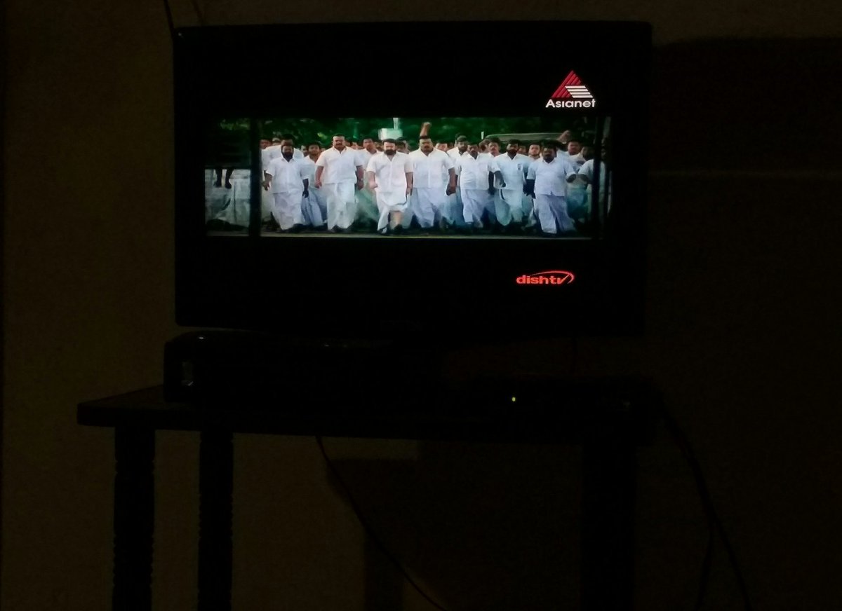 mnj993's tweet photo. Watching a movie in TV after a long time. 😍 Its #Lucifer on Asianet. 💟
Stephen Nedumpally and Gang !! 😎
#SundayFun #Enjoyment #NthTime https://t.co/SDJgfZeckh