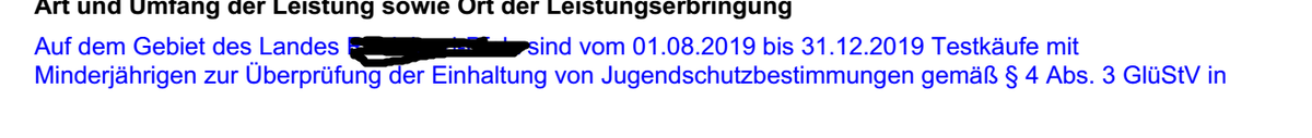 RA_Oest's tweet photo. Das ist die erste #Ausschreibung die ich gesehen habe, bei der ausdrücklich Minderjährige zur Leistungserbringung eingesetzt werden sollen. https://t.co/9AqzY9H5ie