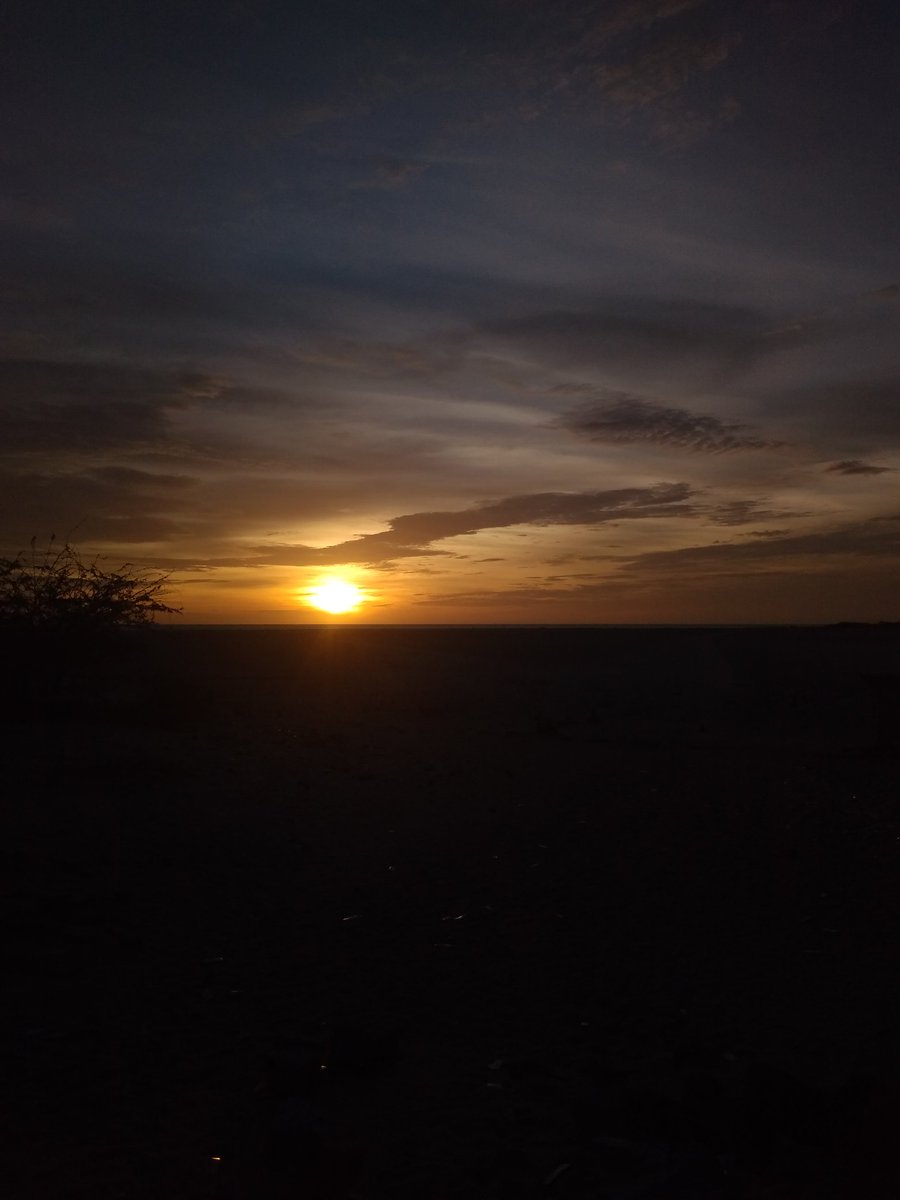 On the way to dhanuskodi. Had to catch it on the way begaaz the chattiram outpost doesn't let vehicles pass till 7am.