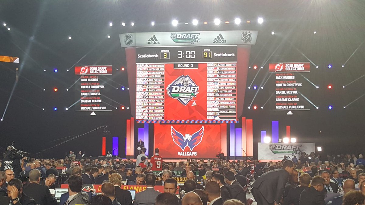 thehockeycode's tweet photo. Thank you Vancouver for making my first #NHLDraft so special! Humbled by all the positive feedback on how the use of #analytics to assess fair market value of players will empower hockey executives to make more informed decisions when negotiating contracts. #nhldraft2019 https://t.co/XEq39OjEOk