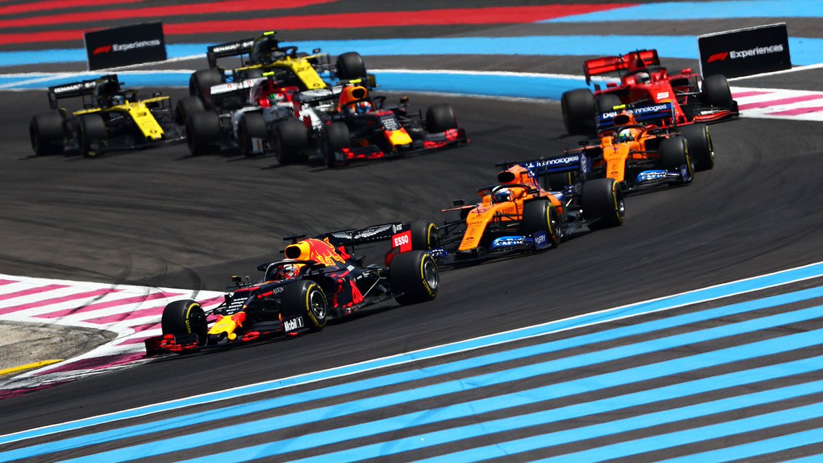 redbullracing's tweet image. Race result #FrenchGP 🇫🇷🏁: HAM, BOT, LEC, Max P4 👊, VET, SAI, RIC, RAI, HUL, NOR, Pierre P11. #F1