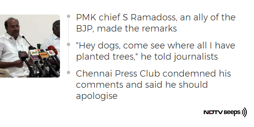 ndtv's tweet photo. "Will Hack Those Who Question": Tamil Politician's Rant On Journalists https://t.co/KR3pcWvl1i #NDTVNewsBeeps https://t.co/4Q0KpYwaXJ