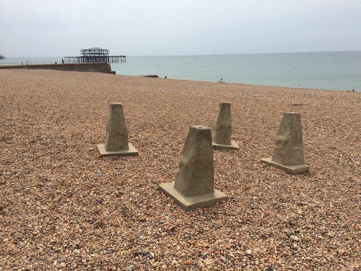 ionicimhotep's tweet image. Looks like summer is here ... I just saw some young @OrdnanceSurvey #trigpoints on their beach holiday in Brighton