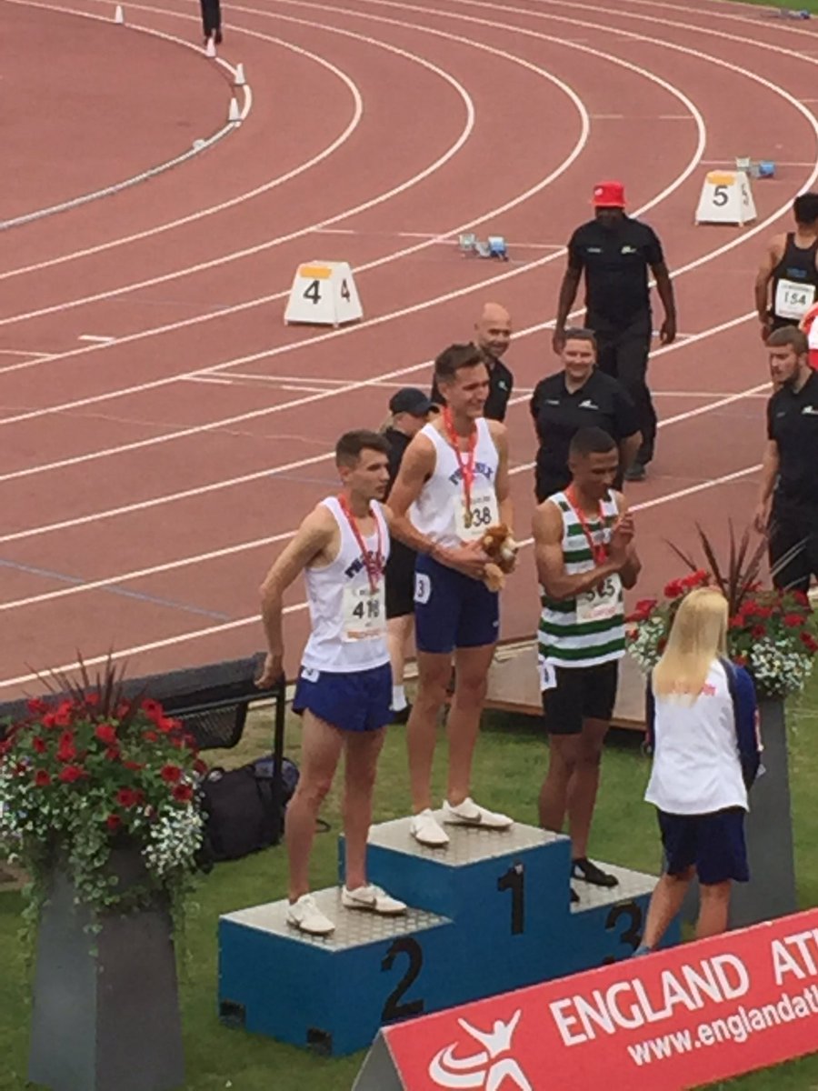Gold and silver for <a href="/brightonphoenix/">Phoenix</a> <a href="/Spencerthomas01/">Spencer Thomas</a> and <a href="/georgemills800/">George Mills</a> in the 800m <a href="/EnglandAthletic/">England Athletics</a> u23 Champs
