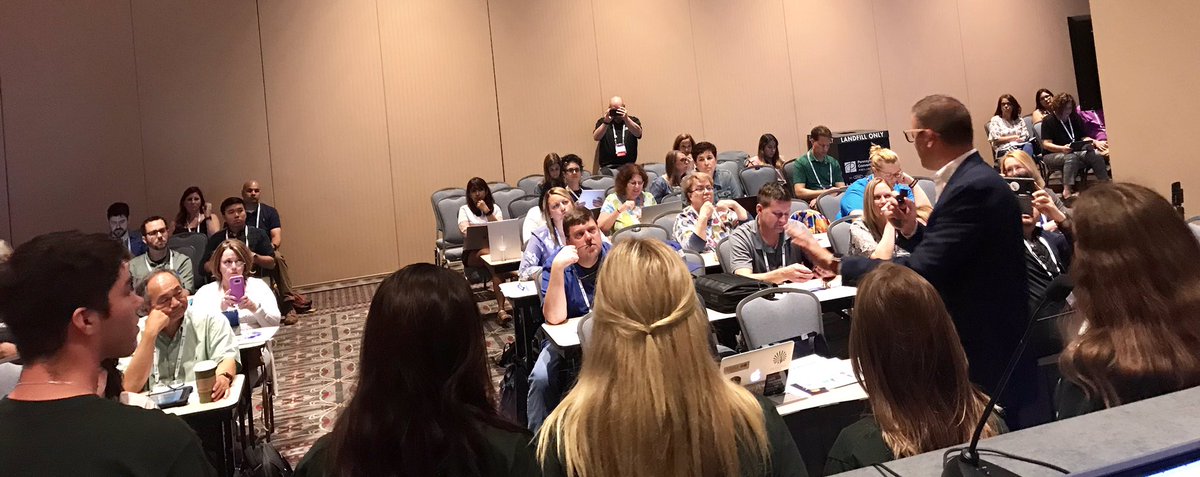 karistubbs's tweet photo. Hearing from STUDENTS from Kentucky w/ @martypark in our #digitalcitizenship about #digitaldriverslicense @brainpop @digcitizen @StemNinja @GailDesler #iste19 So thrilled to be presenting alongside this amazing group! https://t.co/NDqvCuWQCA