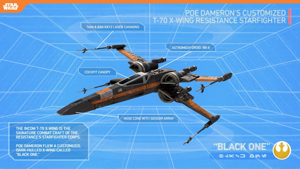 x wing black one x wing black one
